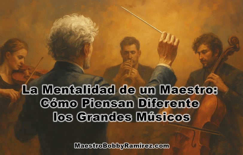 La Mentalidad de un Maestro: Cómo Piensan Diferente los Grandes Músicos