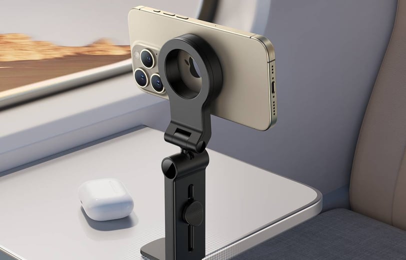 "Elevate Your Travel Experience with the JOYROOM Magsafe Airplane Phone Holder"