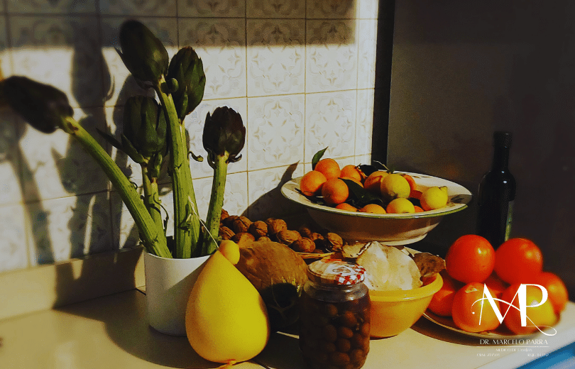 Exemplo de dieta mediterrânea apresentada por um clínico Geral