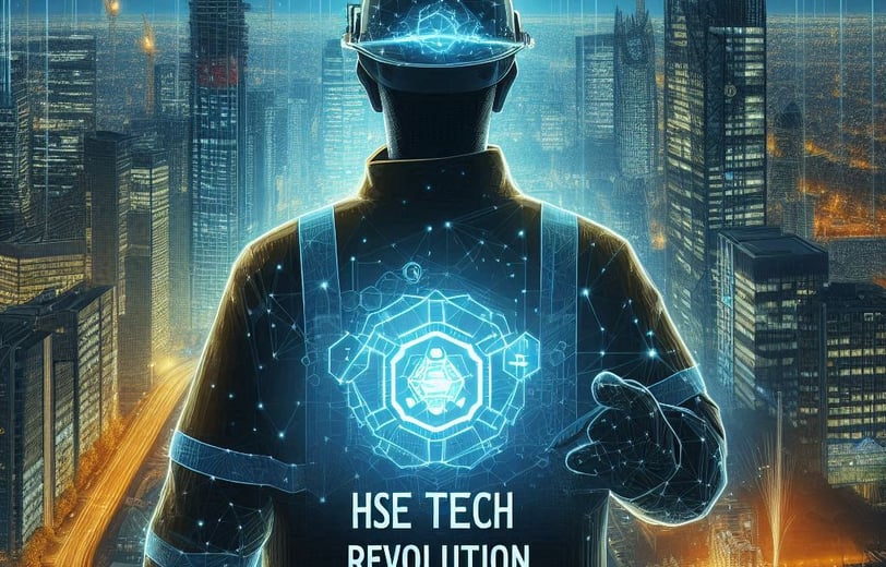 a man in a hard hat and a helmet with a futuristic design