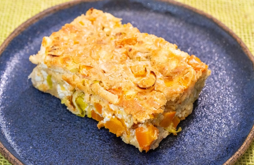 Receita de Torta de Legumes Low Carb com Farinha de Amêndoas