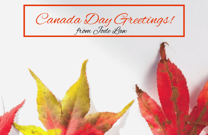 Canada Day 2024, Jode Law greets Canadian on Canada Day 2024,