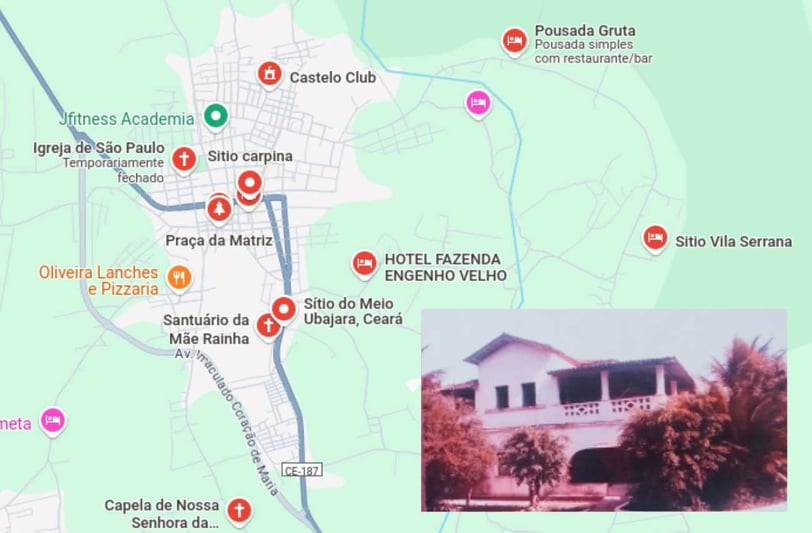 Sítio Matriz, Hotel Fazenda Engenho Velho, Ubajara-CE