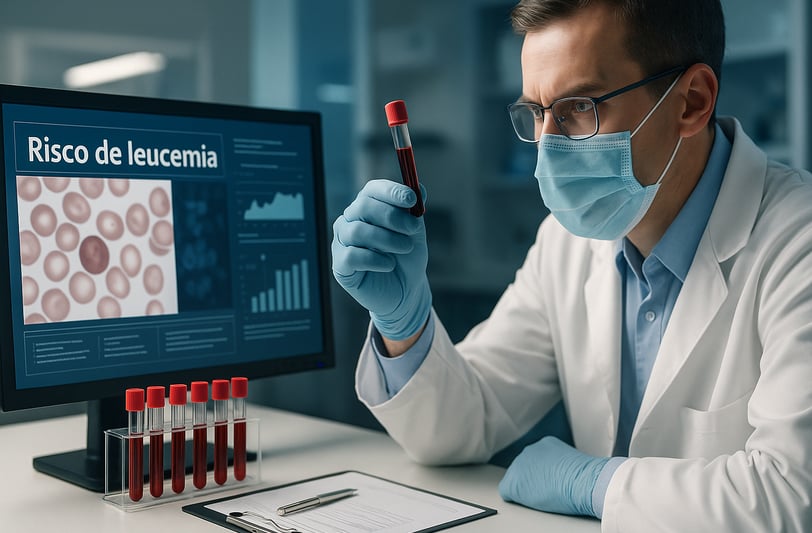 IA Revoluciona Diagnóstico: Seu Exame de Sangue Agora Preve Leucemia com Anos de Antecedência
