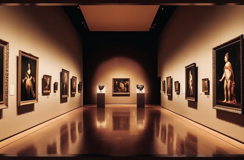 a museum of art and design in a museum