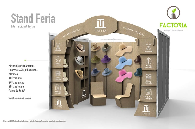 stand de carton