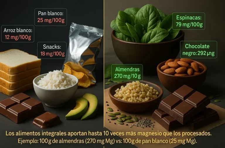 ¿Qué es la deficiencia de magnesio?