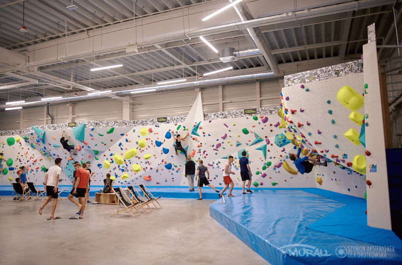 Zdjęcie boulderowni Murall, Murall bouldering wall