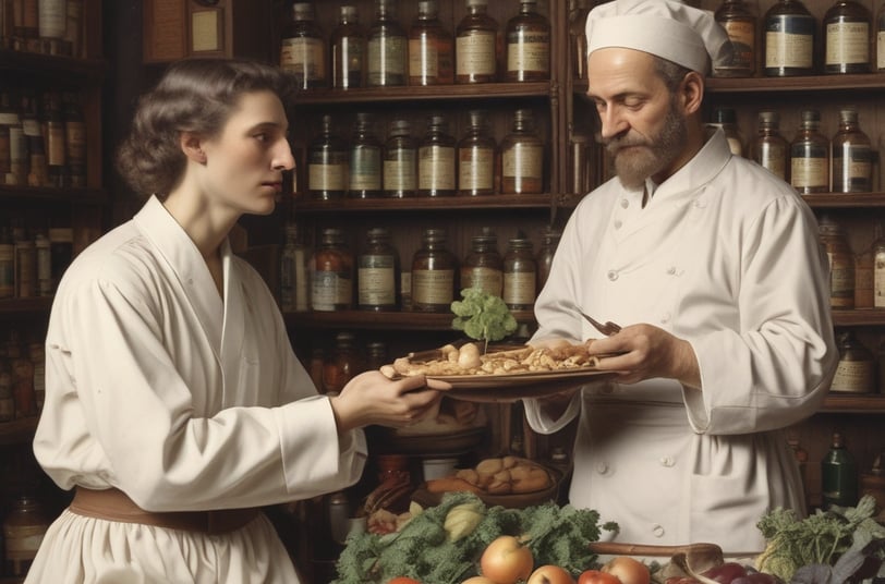A group of four people engaged in a meeting inside a modern conference room. One person is standing and presenting at a whiteboard filled with a pie chart discussing 'UGC Types', while the others are seated at a table. Laptops and documents are in use, with a large screen displaying an online interface in the background. The room has acoustic wall panels and a neat, modern design.