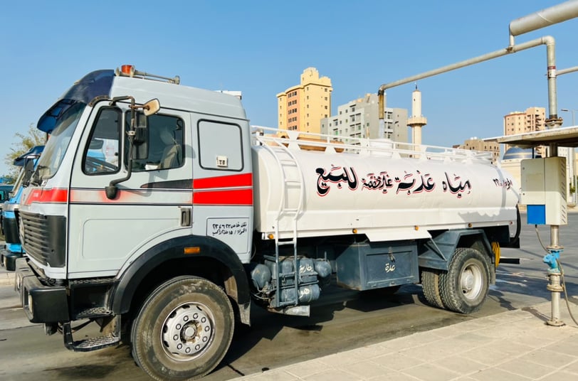 تنكر ماء الكويت