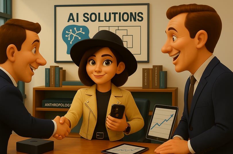 Parnidia's AI voice agent makes clients happy