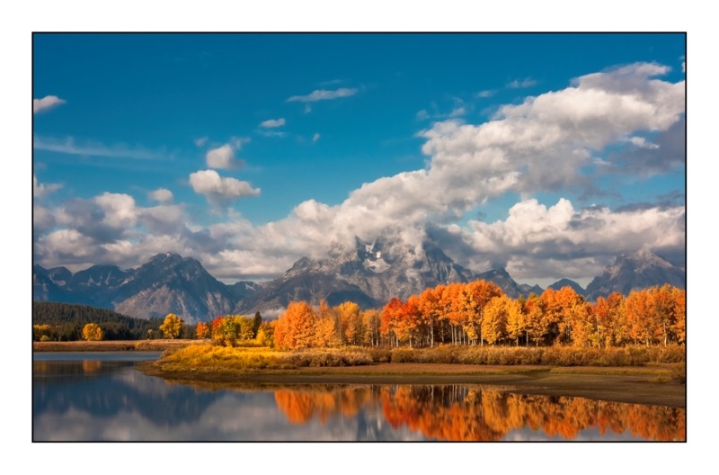 Oxbow Bend, Grand Teton National Park, Wyoming, photograph by Philip Preston.