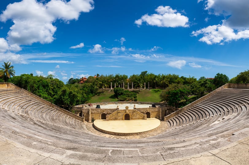 amphitheater in altos de chavon