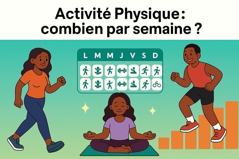 activité physique combien par semaine recherch santé