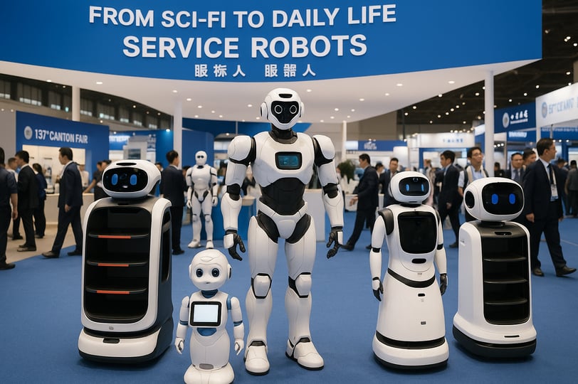 Zona Robot Layanan Debut di Pameran Canton ke-137: Integrasi Robot dalam Kehidupan Sehari-Hari Jadi Sorotan Utama