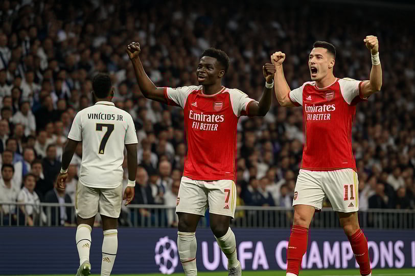 Arsenal Singkirkan Real Madrid di Bernabéu: Bukayo Saka dan Martinelli Antar The Gunners ke Semifinal Liga Champions