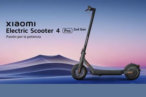 patinete electrico xiaomi 4 pro segunda generacion