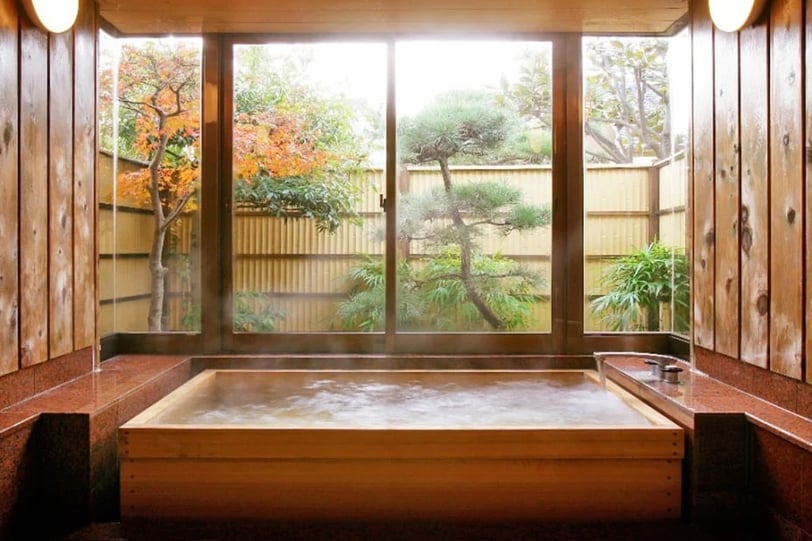 Rectangle wood neutral bathtub