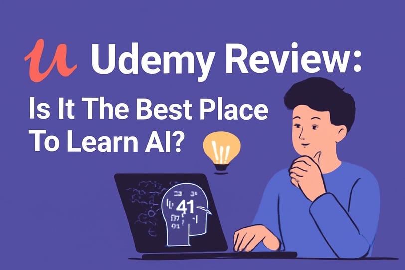 Udemy Review: Is It The Best Place To Learn AI?