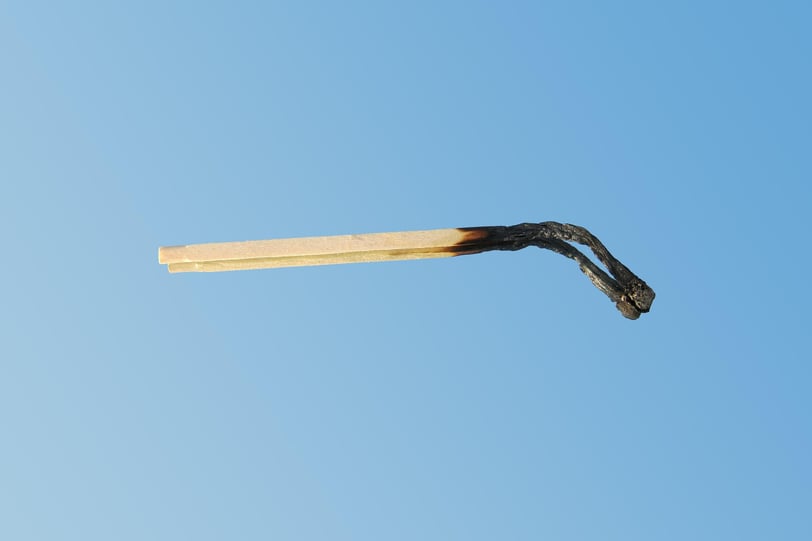 burnout matchstick