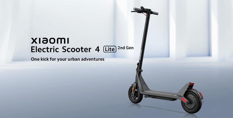 a scooter with the words,'x - max electric scooter