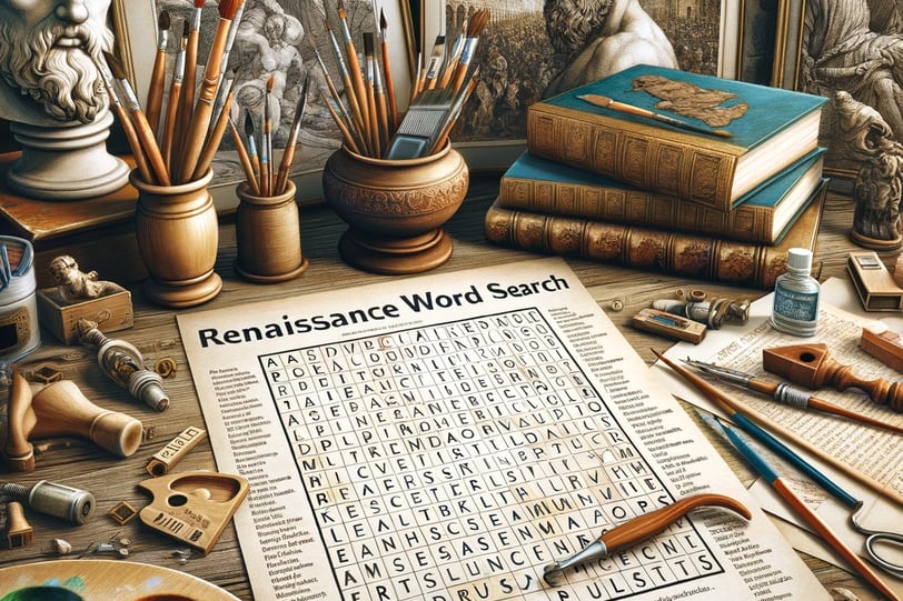 Renaissance Masters Word Search