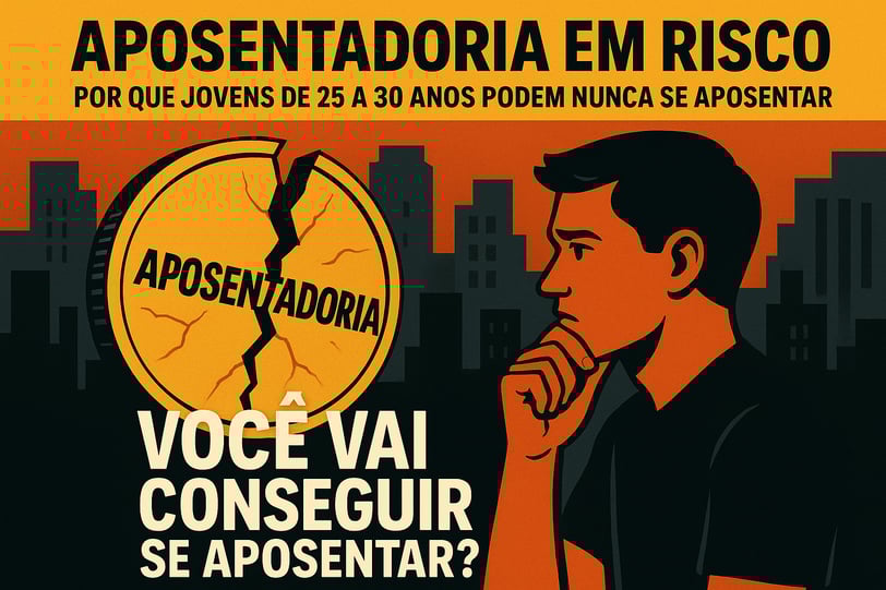 jovem pensativo: voce vai conseguir se aposentar?