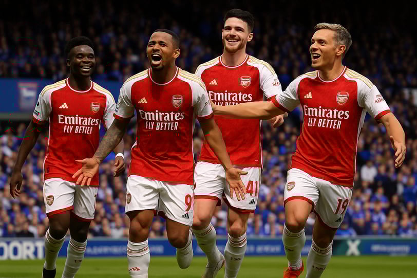 Arsenal Pesta Gol di Markas Ipswich! Menang Telak 4-0 tanpa Ampun