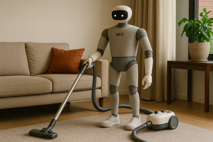 NEO Gamma: Robot Pelayan Canggih yang Siap Mengubah Kehidupan Rumah Tangga di Masa Depan
