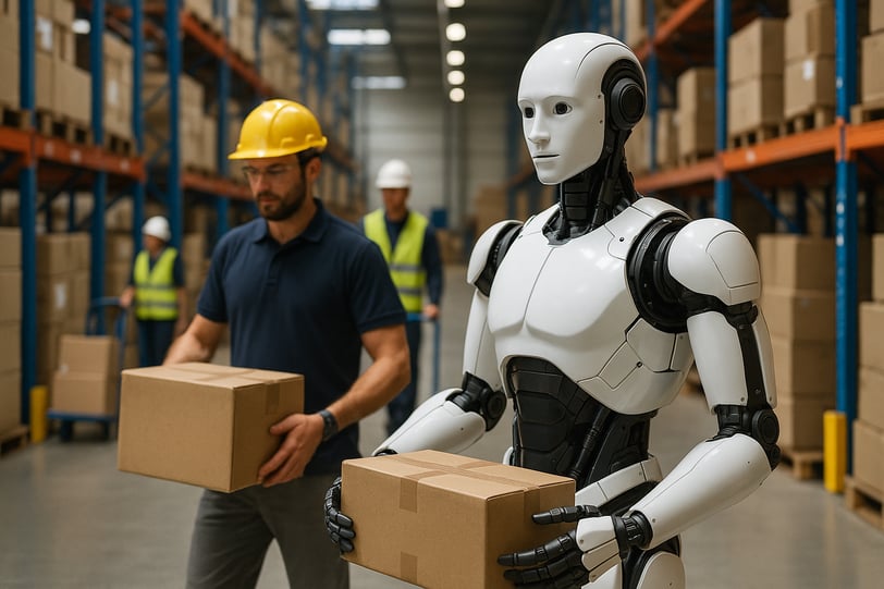Robot Humanoid Masuki Gudang dan Pabrik: Revolusi Industri Baru Telah Dimulai