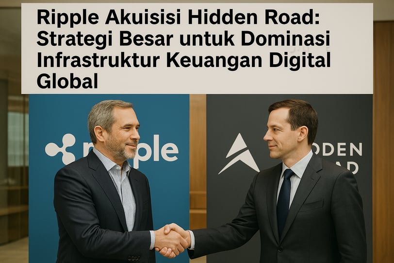 Ripple Akuisisi Hidden Road: Strategi Besar untuk Dominasi Infrastruktur Keuangan Digital Global