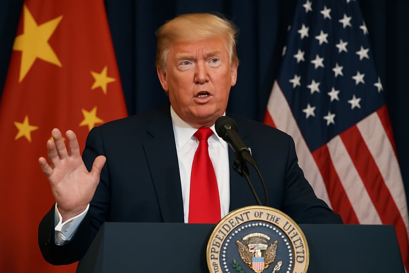Presiden Trump Naikkan Tarif hingga 104% untuk Produk China, Memicu Ketegangan Perdagangan Global