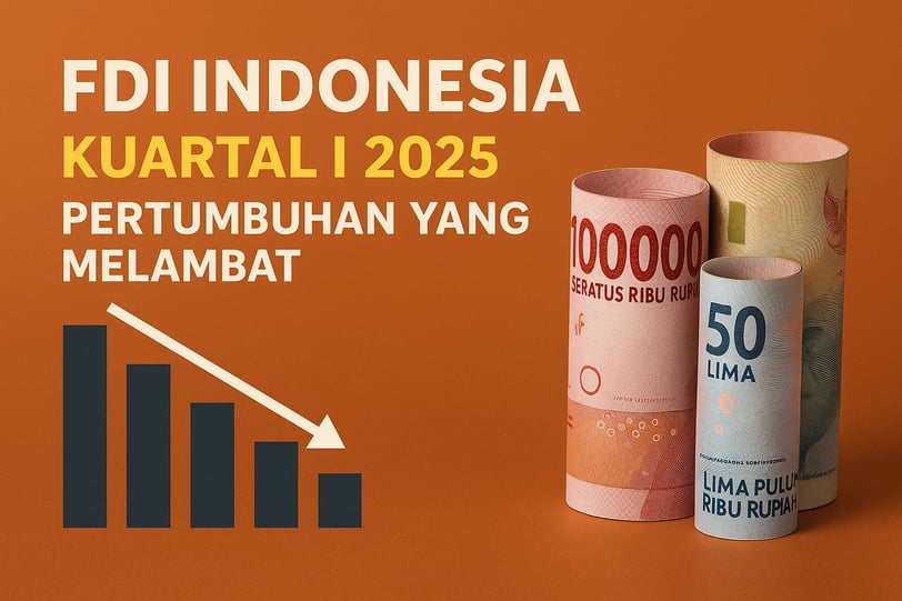 Data Investasi Asing Langsung (FDI) Indonesia Kuartal I 2025 Keluar | NuntiaNews