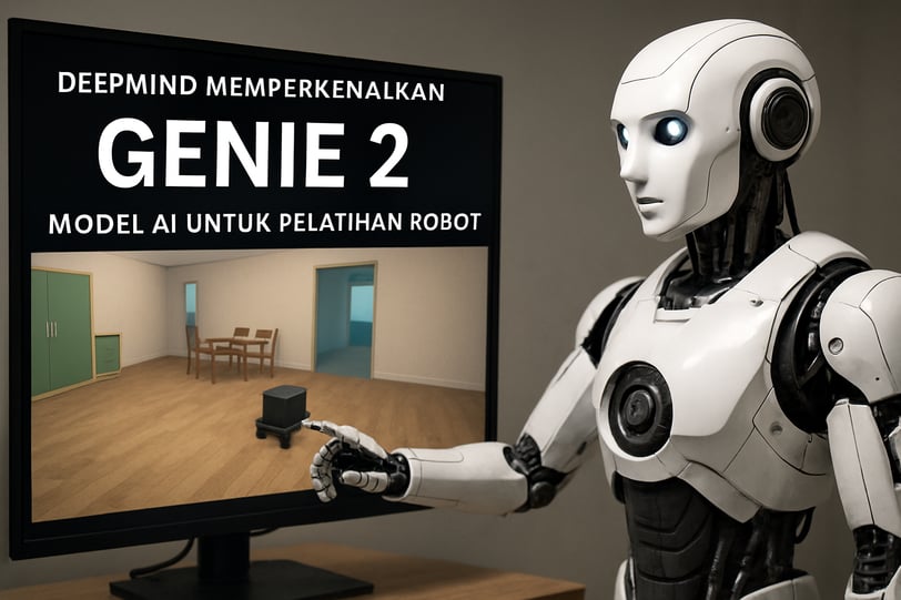 DeepMind Luncurkan Genie 2 - Masa Depan Pelatihan Robot Kini Dimulai