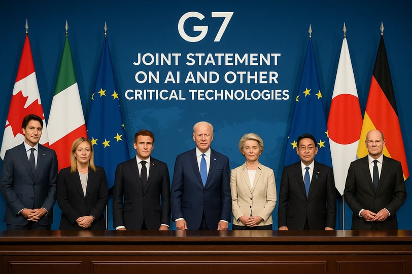G7 Sepakati Pernyataan Bersama tentang AI dan Teknologi Kritis | NuntiaNews