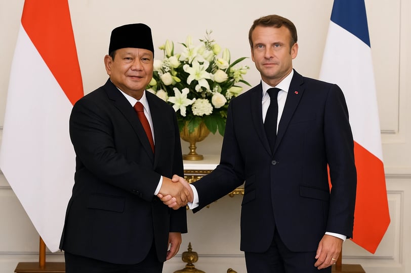 Kerja Sama Strategis Indonesia-Prancis Diperkuat: Arah Baru Diplomasi dan Ekonomi Bilateral | NuntiaNews