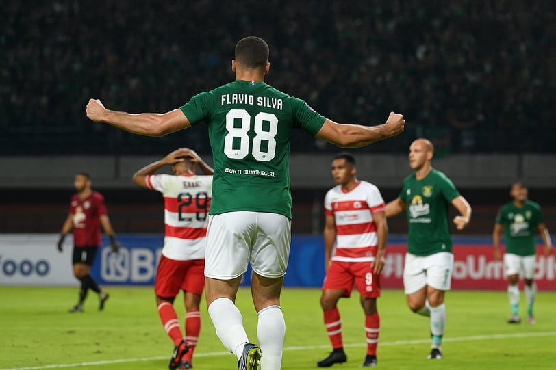 Main 10 Orang, Persebaya Bungkam Madura United 1-0 di GBT!