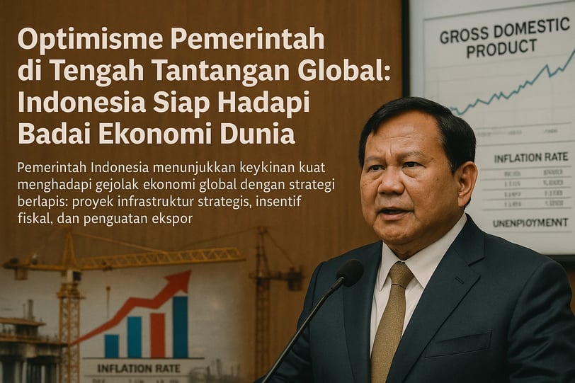 Optimisme Pemerintah di Tengah Tantangan Global: Indonesia Siap Hadapi Badai Ekonomi Dunia | NuntiaNews