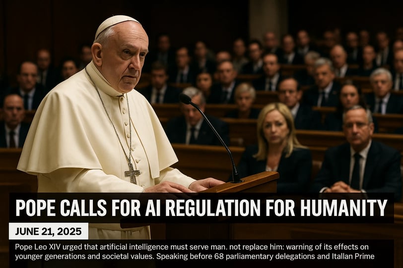 Paus Leo Serukan Regulasi AI Global demi Kemanusiaan | NuntiaNews