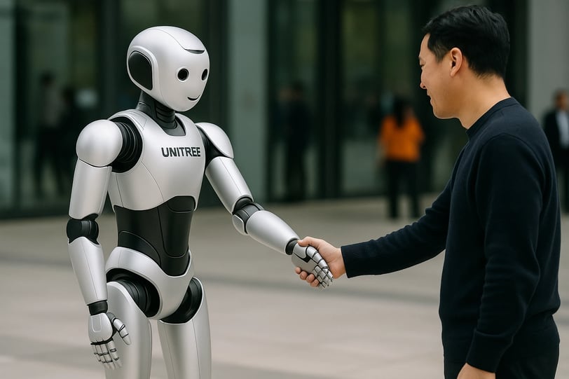 Robot Humanoid Unitree G1 Tampilkan Gerakan Interaktif di Hangzhou | NuntiaNews