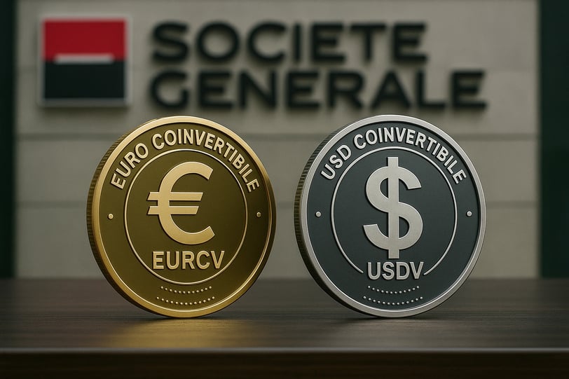 Societe Generale Luncurkan Stablecoin Euro dan Dollar | NuntiaNews