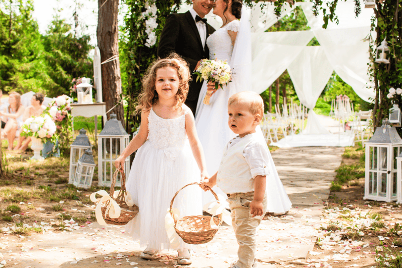 damas e pajens casamento