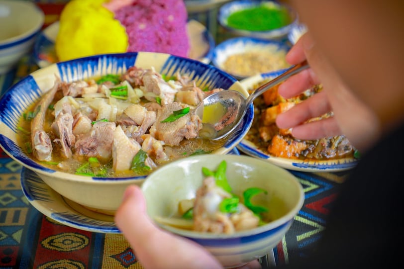 Sopa de Legumes com Frango Desfiado