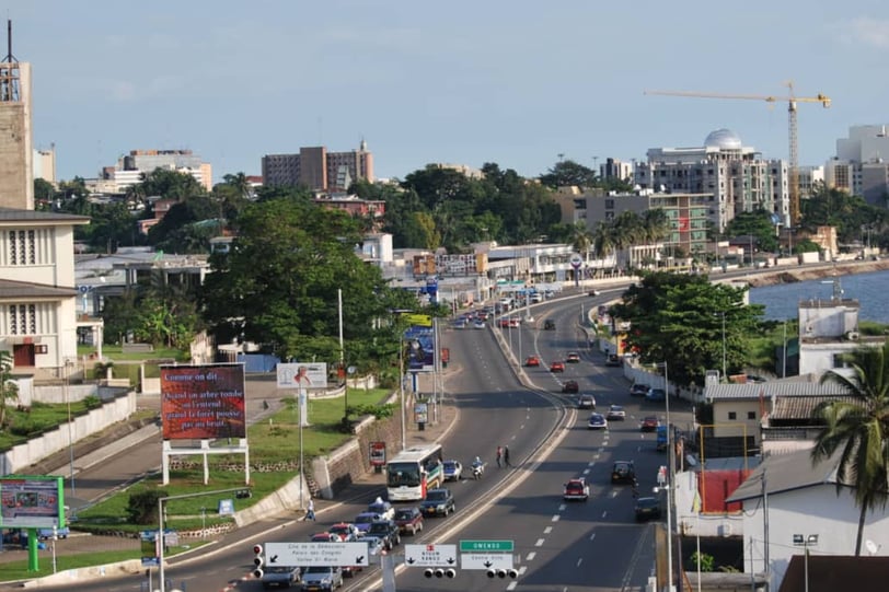 Vue de Libreville - PK 0