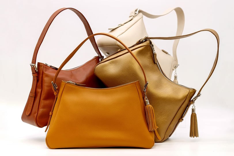 Cartera de cuero al hombro ajustable Heros Leather