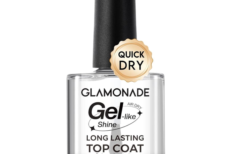 natural manicure transparent nail polish