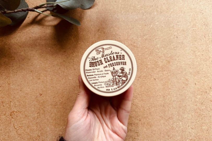 The brush cleaner I use 