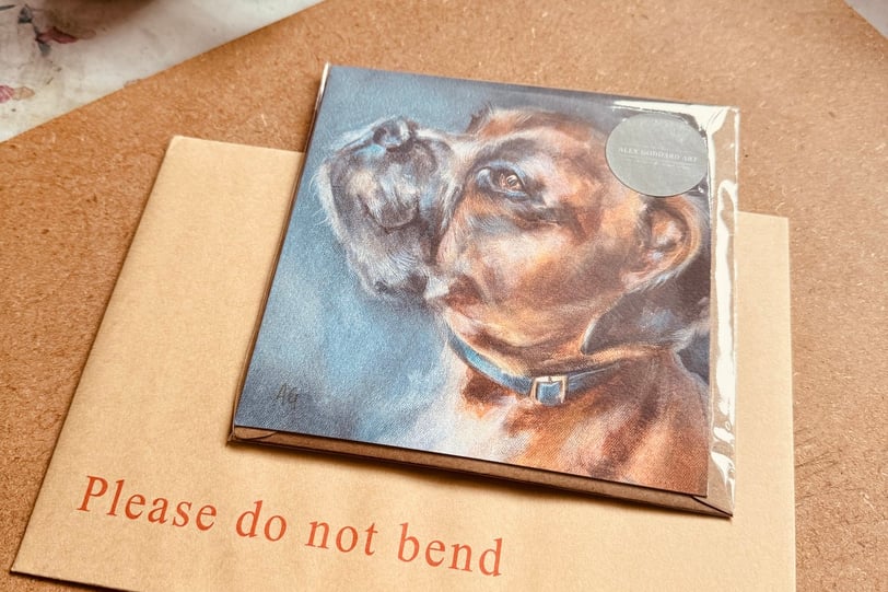 The envelopes I use for shipping my greeting cards