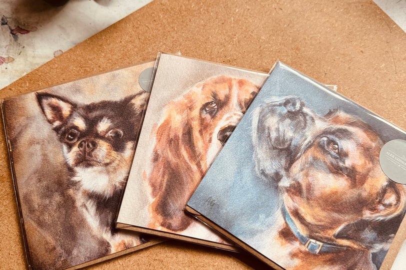 A selection of my greeting cards