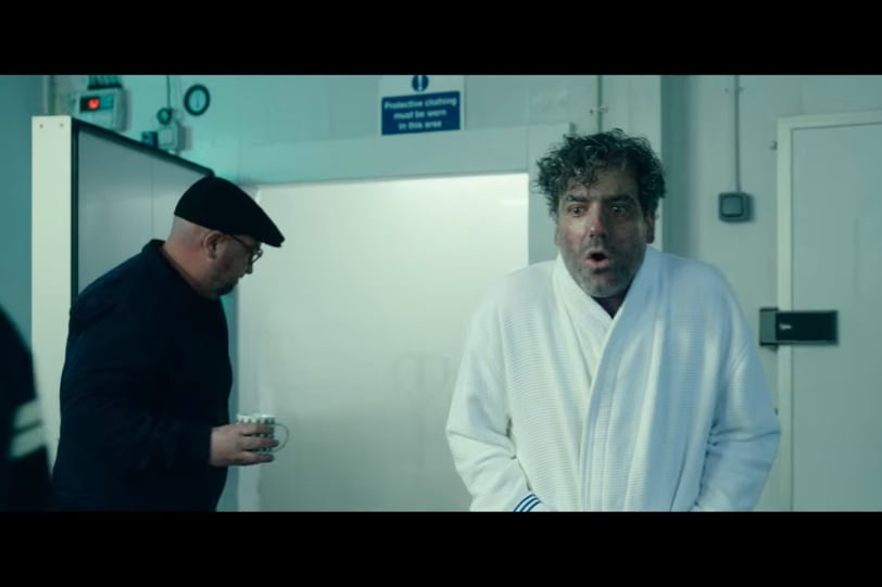 The Gentlemen freezer scene